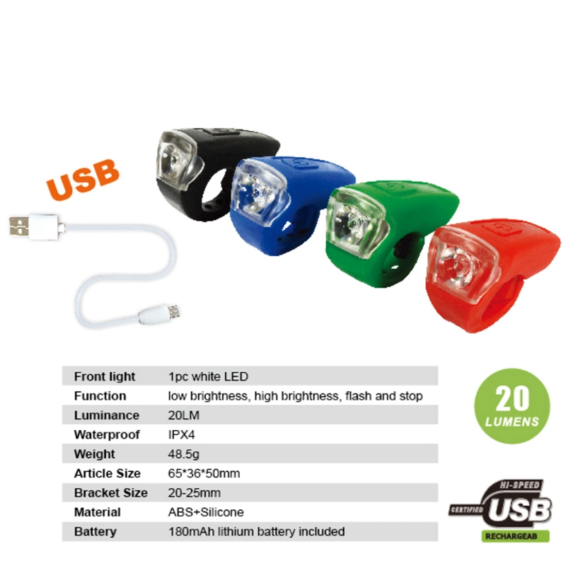 MTB Bicycle USB Rechargeable Speaker Light, Outdoor Riding Accessories