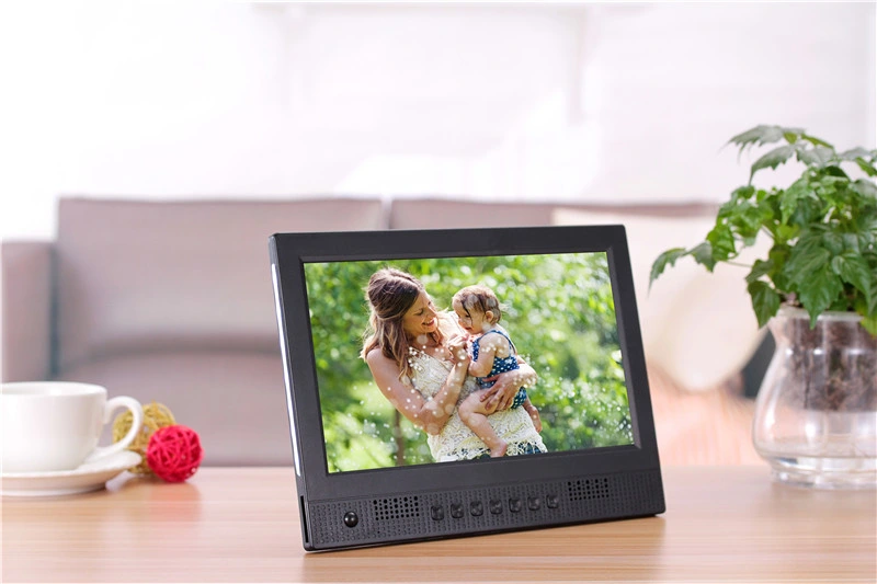 Chinese Factory 10inch Digital Picture Frame with Company Logo for Advertising