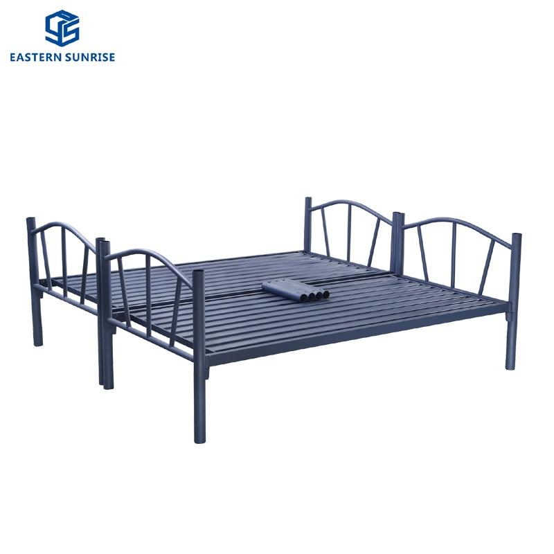 Fashionable Design Metal Iron Double Deck Bed