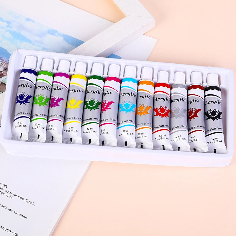 Fashionable School Office Cute Oil Paint Acrylic Paint DIY Draw Art Set Art Supplies