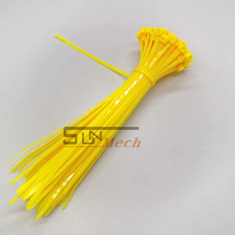 Plastic 2.5mm 3.6mm 4.8mm 7.6mm 9mm Nylon PA66 PA6 Normal Packing Self-Locking Nylon Cable Tie