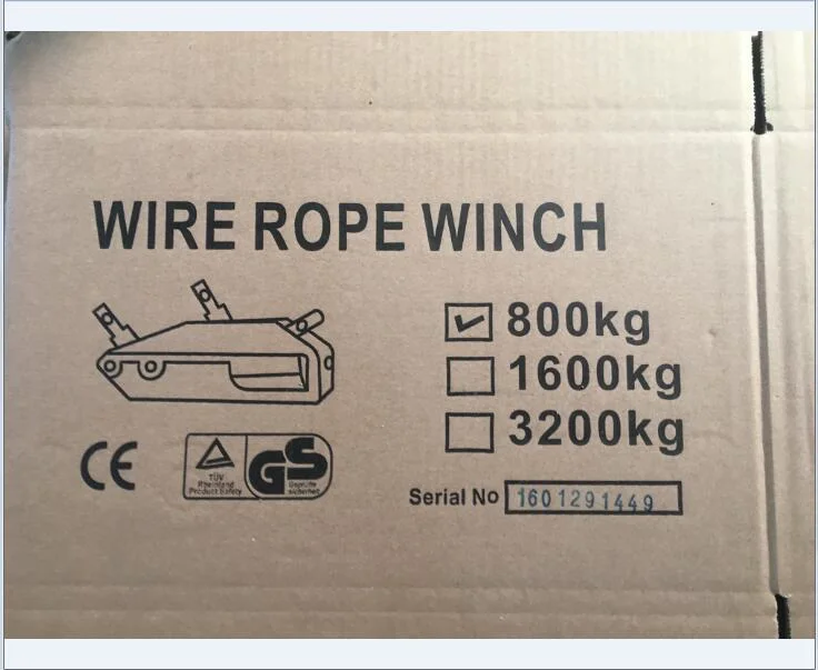 Direct Factory 0.8 Ton-5.4 Ton Wire Rope Lever Hoist