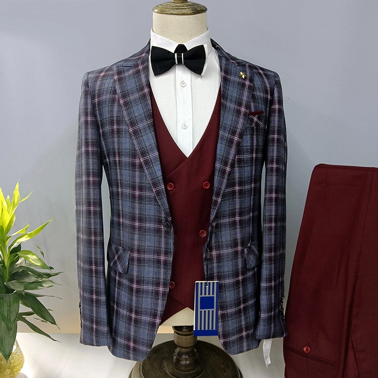 Trajes MTM Business para hombres Guom Tuxedo ropa de boda