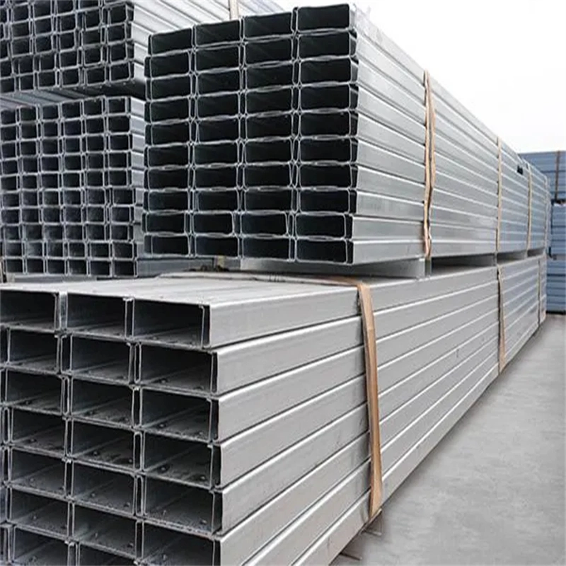 Cold Formed Steel U Channel 6m 9m 12m Customized Size Mild Steel C Profile Structural Metal