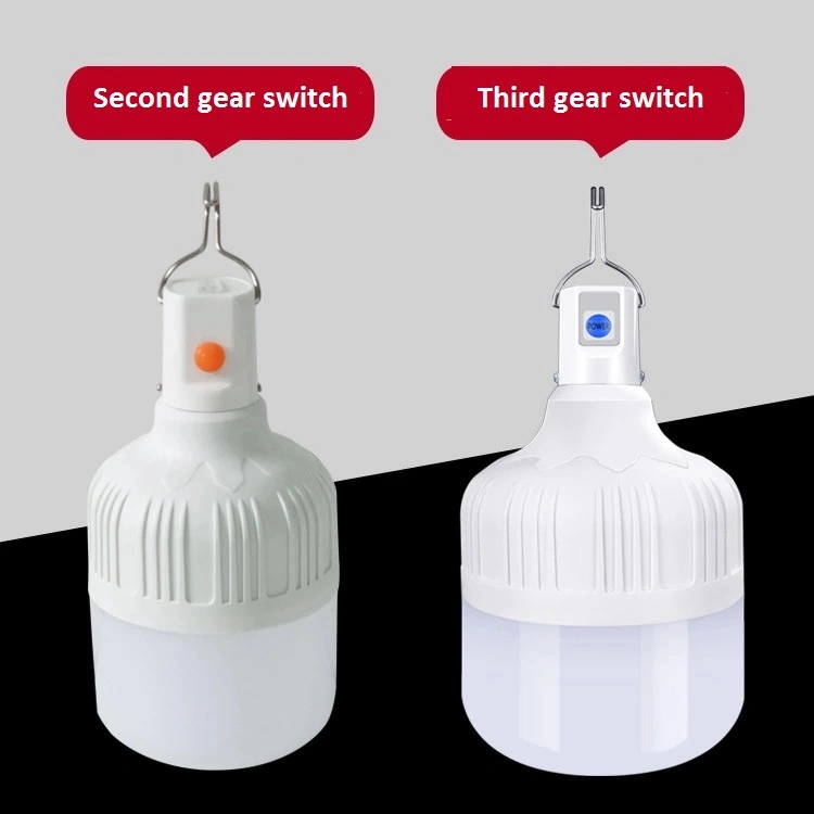 Third Gear Dimming Charging LED Bulb Lamp Emergency Light