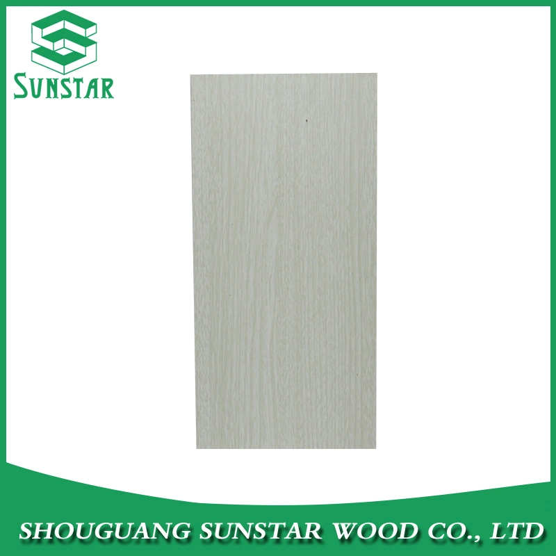 E1 E2 4*8FT 18mm/16mm/15mm/9mm Embossed Finish Melamine Plain Veneer Wood Grain Solid Color Particle Board Chipboard for Furniture and Building Material