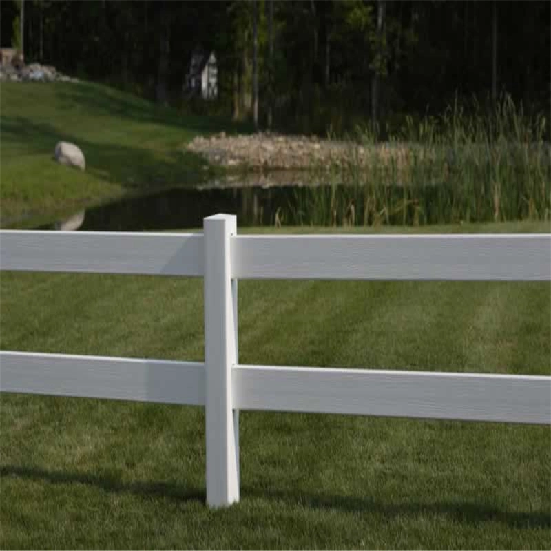 Manufacturer Factory Hot Selling Black Horse Steel Rail Fencing