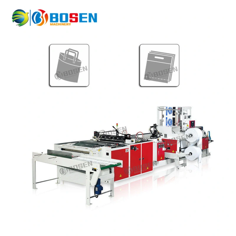 Fully Automatic Welding Soft Online Plastic Side Sealing Bag Making Machine