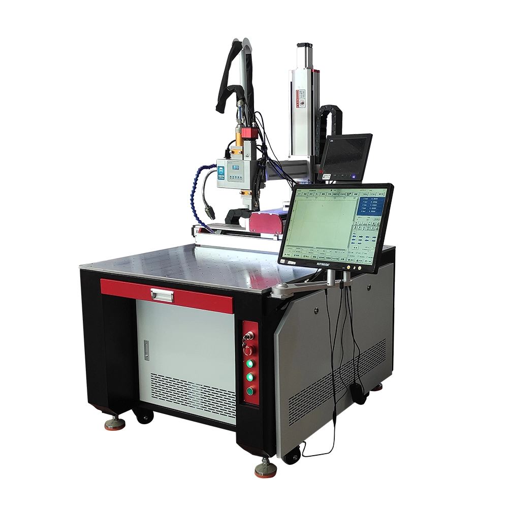 Platform Automatic Laser Welding Machine Max Jpt Ipg 1kw 1.5kw 2kw 3kw 3 Axis CCD Function Laser Welder for Metal