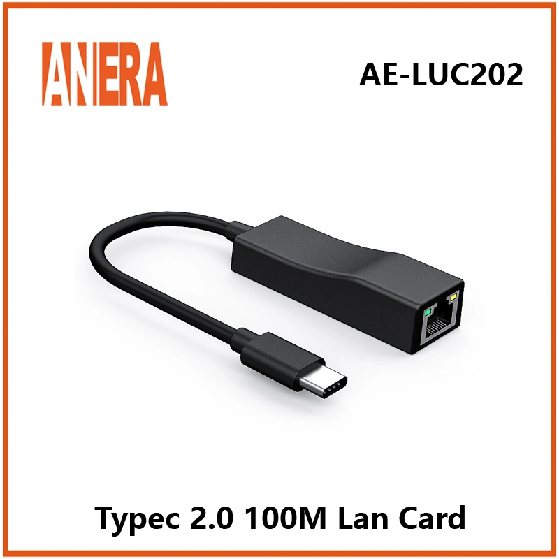 Adaptador USB Typec 2.0 para Ethernet de novo estilo de alta velocidade Placa de rede LAN RJ45