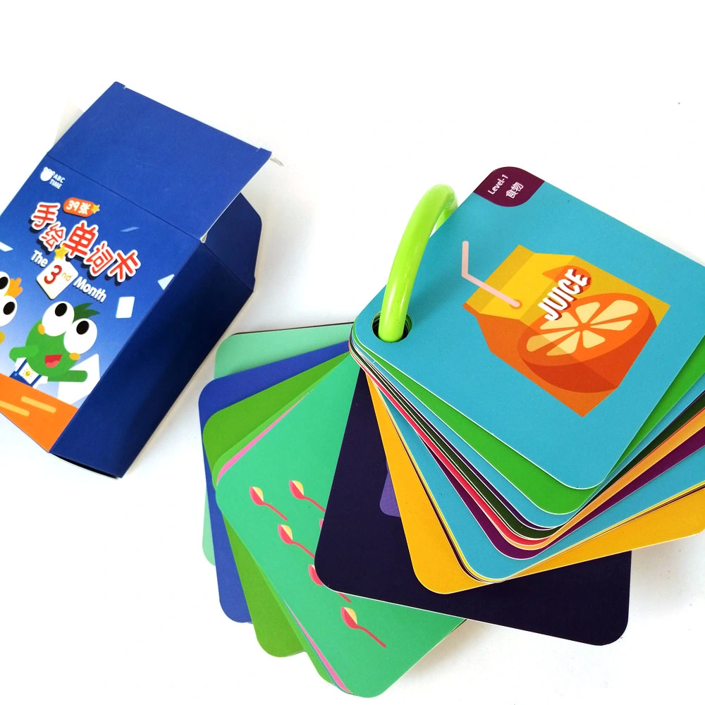 Wholesale/Supplier Custom Own Design Memory Flash Cards Educational Flash Cards Printing for Kids