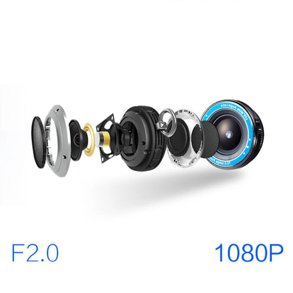 4.0" FHD 1080P Carro Dash came duplo, dianteira e traseira, amplo ângulo de câmera Dash, Car DVR, WDR, G-Sensor de Estacionamento, Monitor, Detecção de movimento, gravação de loop12911 ESG