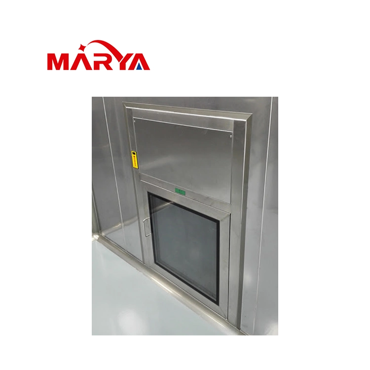 Marya Pharmaceutical Air Cleanliness Stainless Steel Cleanroom Equipment Clean Room Vhp Pass Box