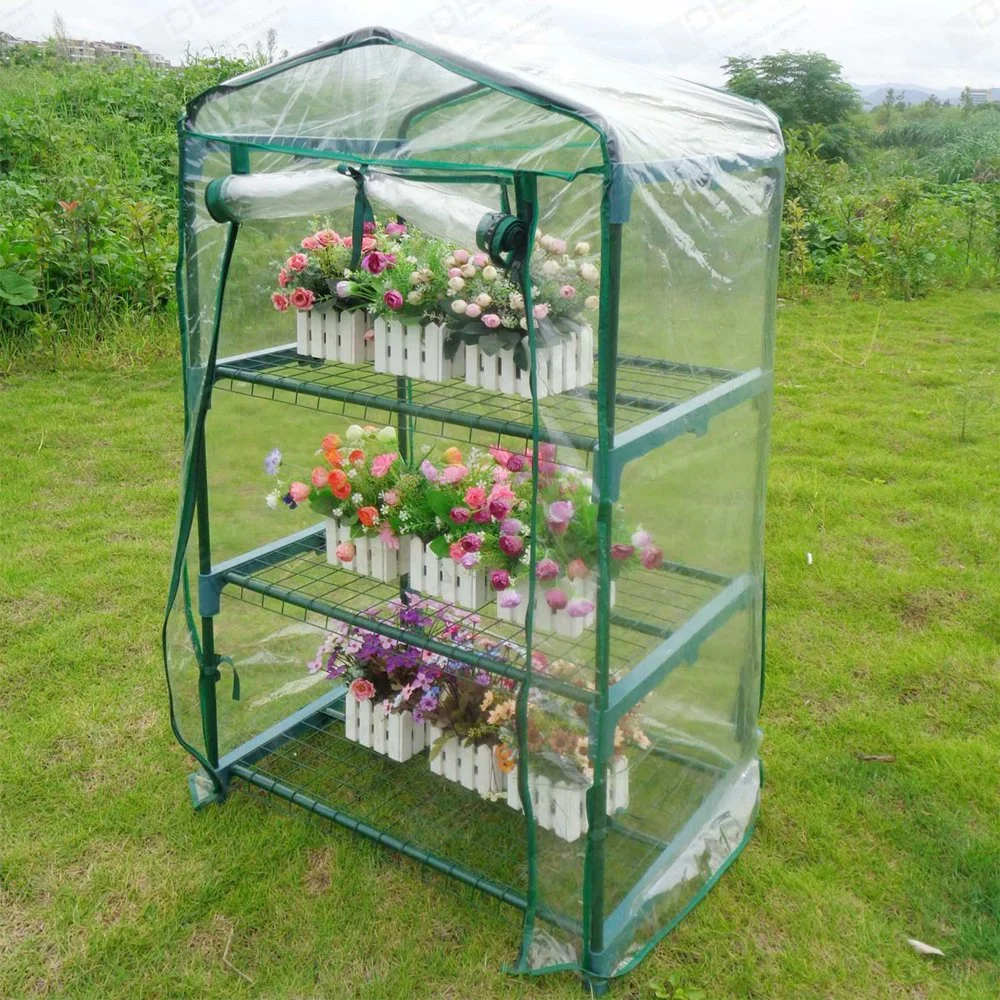 3 Tiers Mini Winter House Pop up Indoor Greenhouse Garden