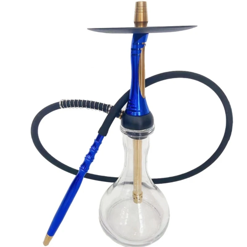 Jiju Arab Hookah Set Factory Direct Sale Custom Aluminum and Glass Hookah Shisha