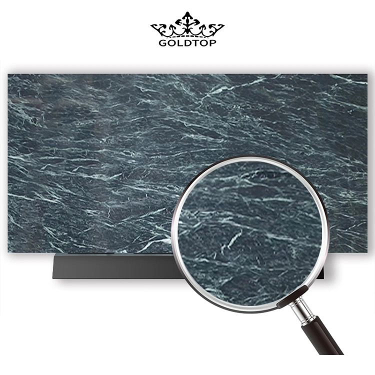 Natural Stone Polished/ Honed Surface Bathroom/Kitchen /Living Room Countertop Indian Green Marble for Home