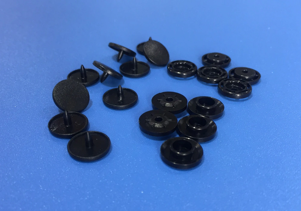 Original Factory High quality/High cost performance Black Plastic Snap Button