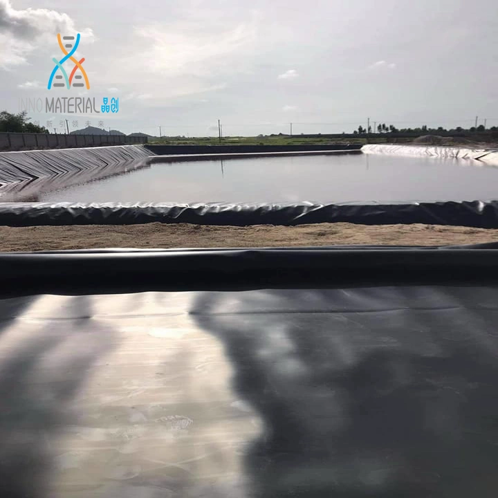 Smooth Hydraulic Project Inno Paper Roll +Woven Geotextile Pond Liner Geomembrane