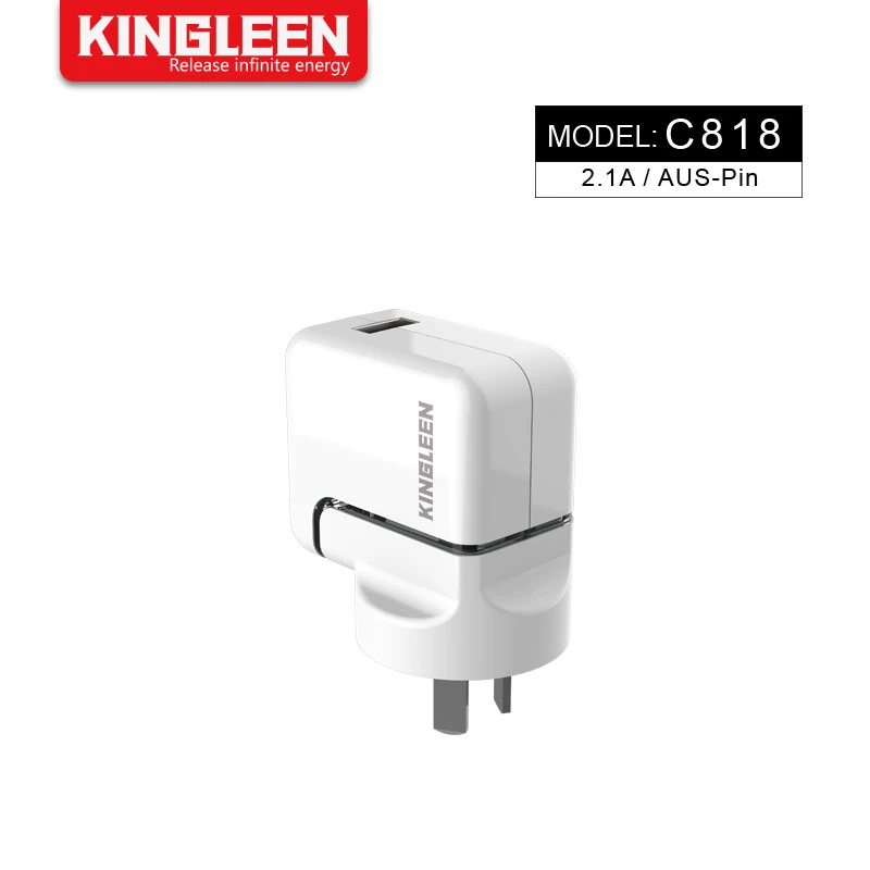 2.1A/5V USB Wall Charger Plug Charging Block Power Adapter Compatible with iPhone X Xr Xs Max