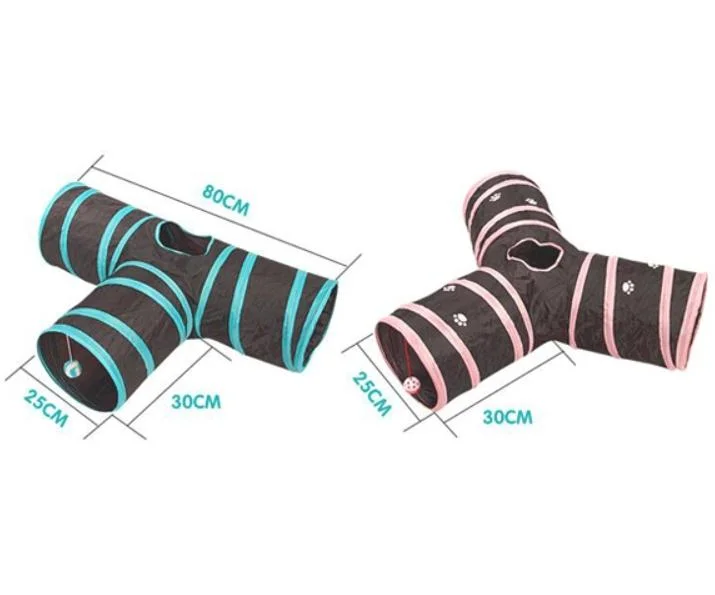 Cat Tunnel Rainbow Roller Dragon Drill Tunnel Collapsible Combination Waterproof Four Seasons Universal Pet Hi Toy