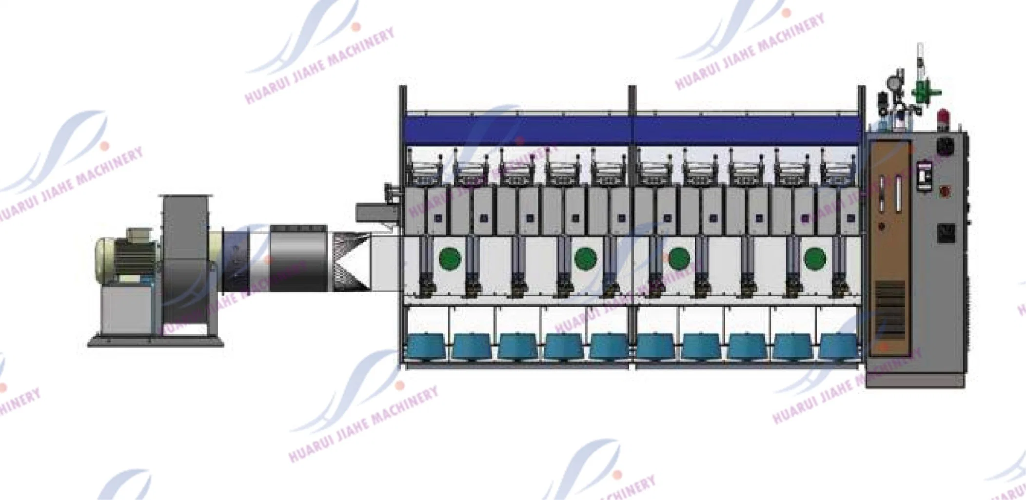 Singeing Machines for Fabric Gassing Frame, Double-Sided Yarn Singeing Machines Machine with Natural Gas/Liquefied Petroleum Gas