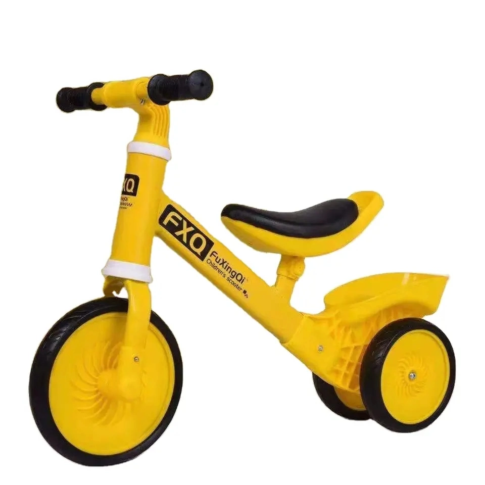 Children&prime; S Toy Car Tricycle Balance Exercise Balance Mechanics Walker Baby Walker Tricycle