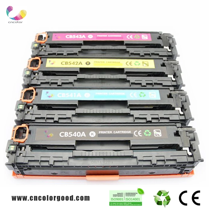 CB540A Series Compatible Color Laser Toner Cartridge for HP 1215