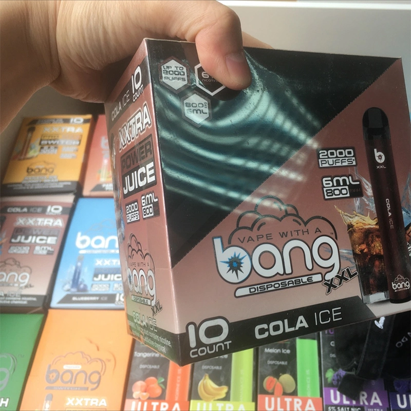 Comercio al por mayor de Vape Bang XXL 2000 bocanadas en stock el E-cigarrillo precios de fábrica