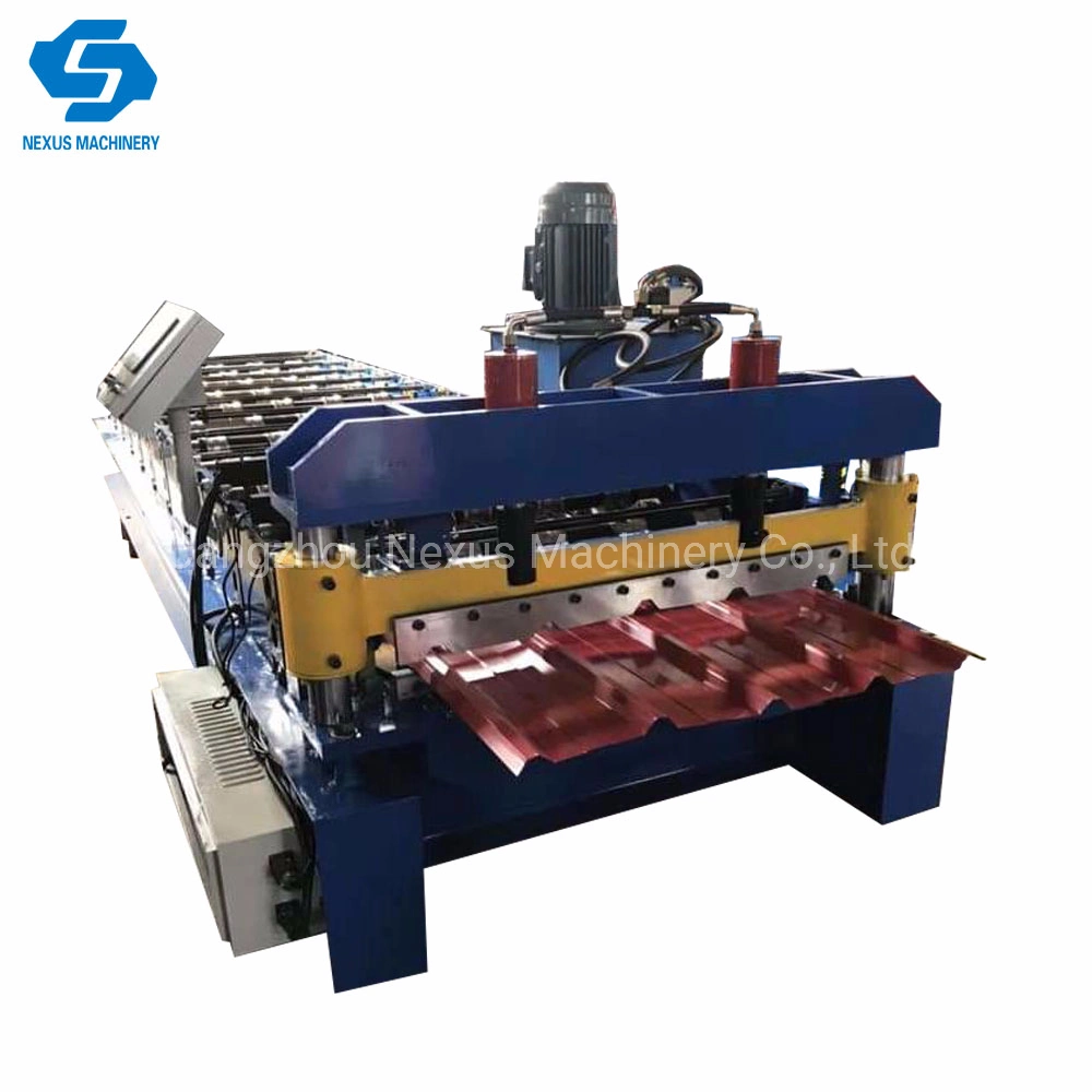 Trapezoidal Profile Steel Roof Tile Sheet Rolling Forming Machine with Ce Certificate