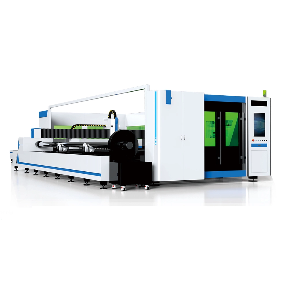 Manufacturing and Processing Industry Equipment Sheet Pipe Fiber Laser Cutting Machine with Automatic Loader Cheap Price