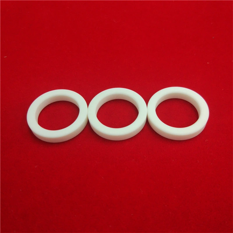 Customized Vacuum Use Macor Machinable Glass Ceramic Insulator Ring Sleeve