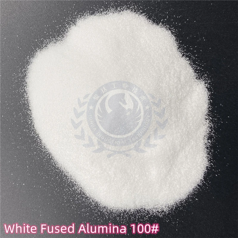 Chinese Agent 80mesh Blasting White Aluminum Oxide Sand Blasting Grit Abrasive Manufacturer