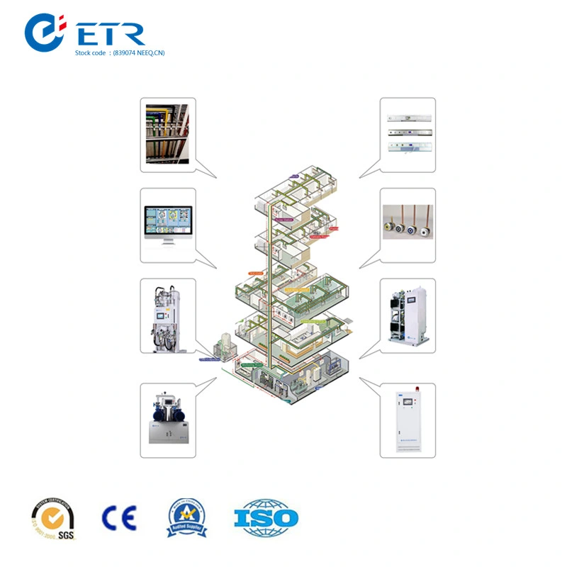 Low Maintenance Cost Medical Central Gas Supply System/Package