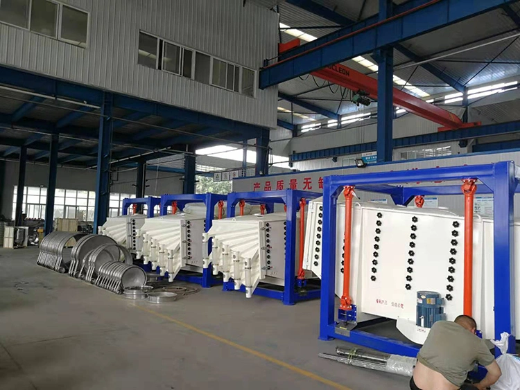 High Capacity Square Vibrating Sieve Heavy Gyratory Swing Sifter Sand Screening Machines