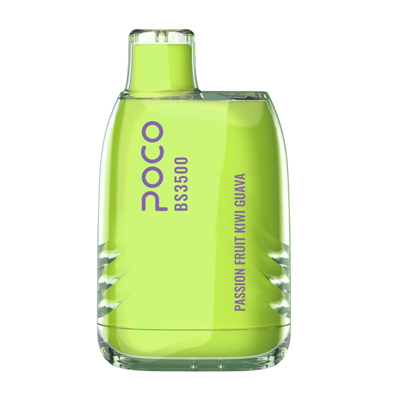 0/2/5% Nic Poco BS3500 Disposable Electronic Cigarette 10.5ml Vape Pod Device with 1500mAh Battery Capacity