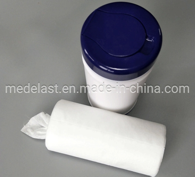 Disposable Melt-Blown Non-Woven Face Cleaning Wipes Facial Tissue Rolls