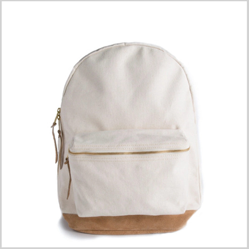 Polo School Backpack, Khaki Canvas Backpack, Fabric for Backpack Sh-15113020