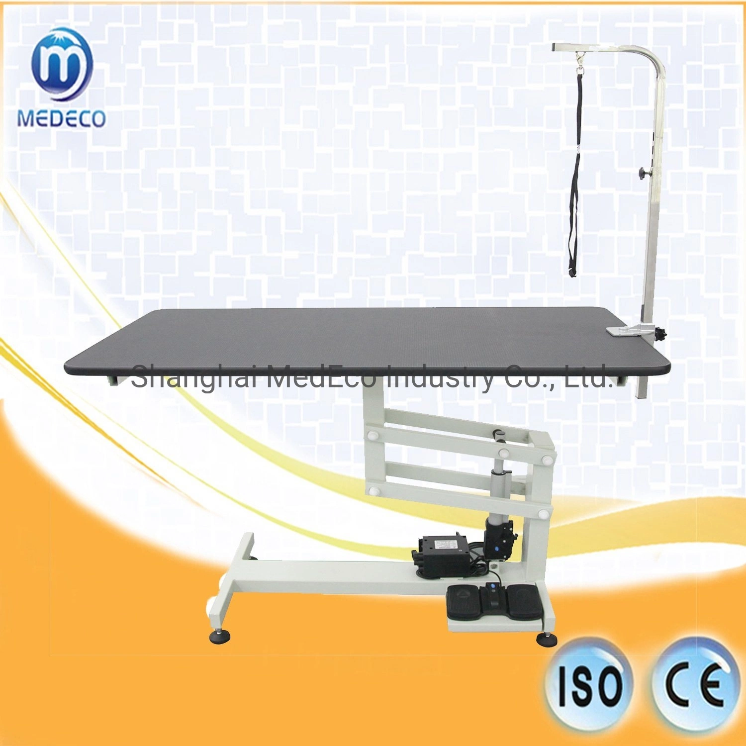 Los dispositivos de veterinarios de elevación eléctrica de la parte superior de plástico PET Grooming Me-833 Tabla