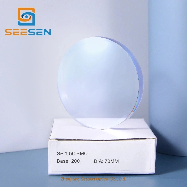 Danyang Optical Lenses of Eyeglasses Semi-Finished 1.56 Single Vision Hmc Optical Lens Suppliers