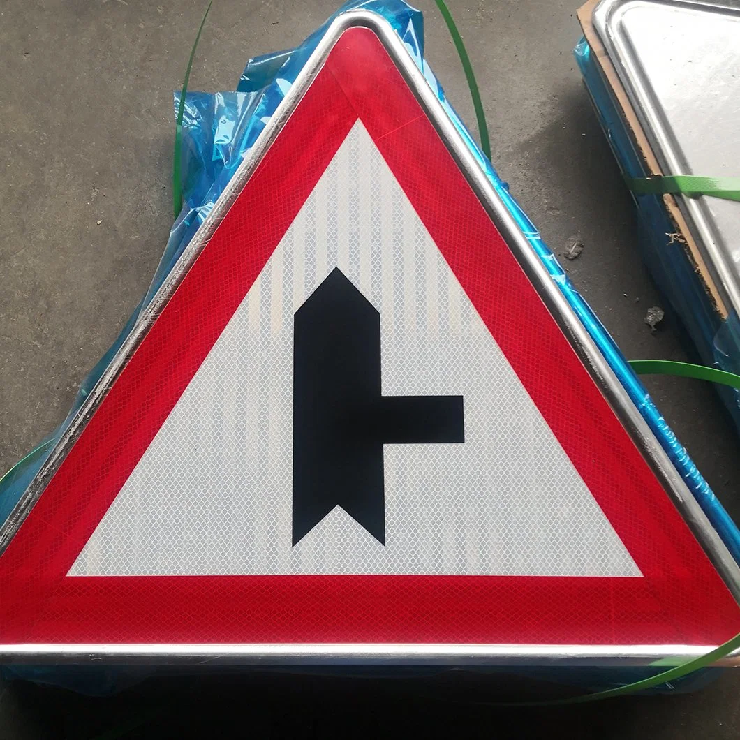 High Reflective Traffic Sign Made of Reflective Sheet and Alumium Plate