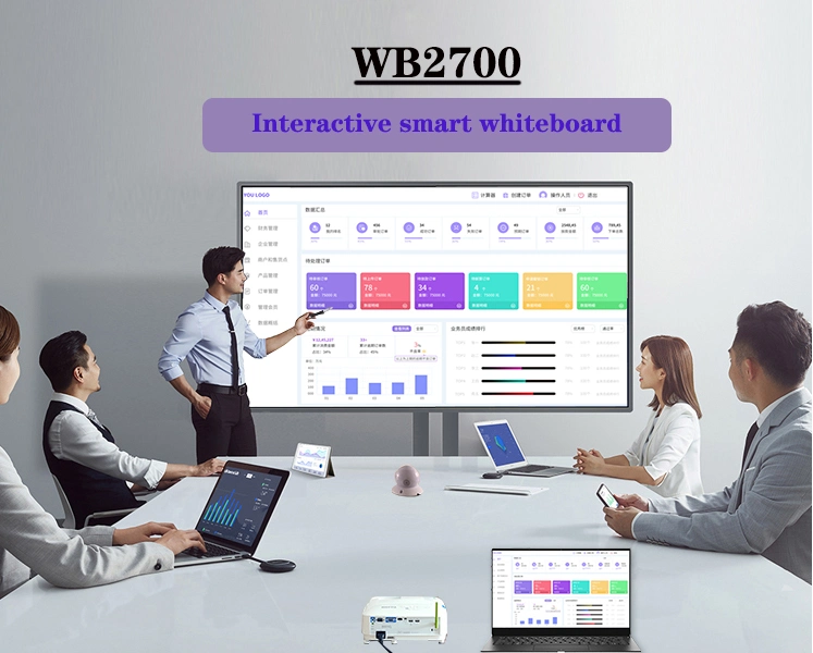 Portátil de 100 puntos de infrarrojos de pizarra interactiva SMART Board 2 lápiz táctil para la Educación reunión