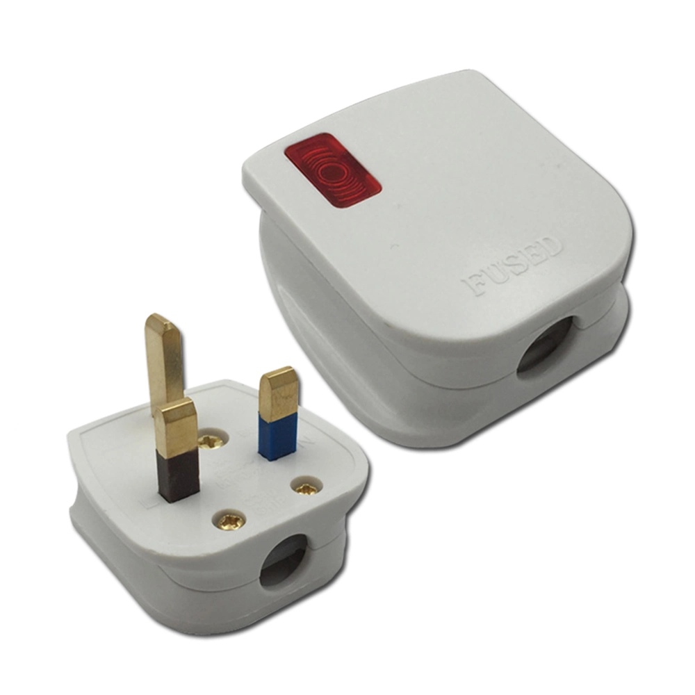 UK-Stecker elektrischer PC-Stecker 13A Fused Top Power-Stecker