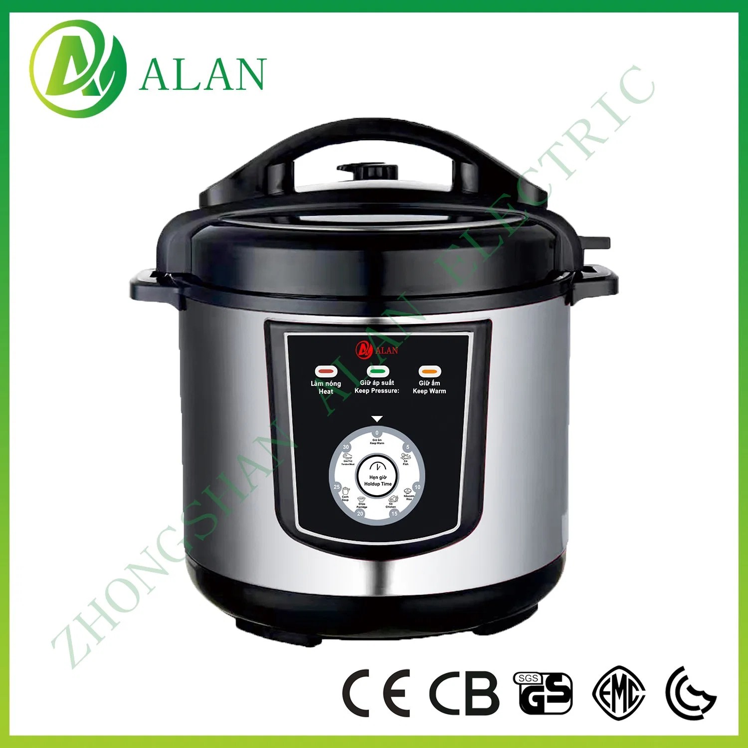 Low Price Food Non-Stick Pot Smart 4L-12L Large Electric Pressure Cooker in American