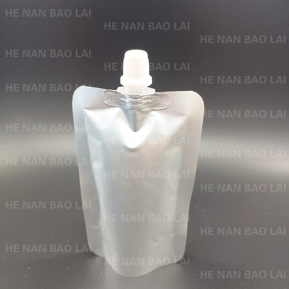 BPA Free Plastic Reusable Wine Bottle 750 Ml Spout Pouch Packaging Supplier