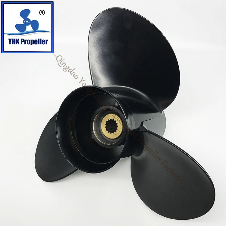 Matching 135-300 HP Marine Engine Mercury Certificated Aluminum Black Outboard Motor Propeller with Size 15*15