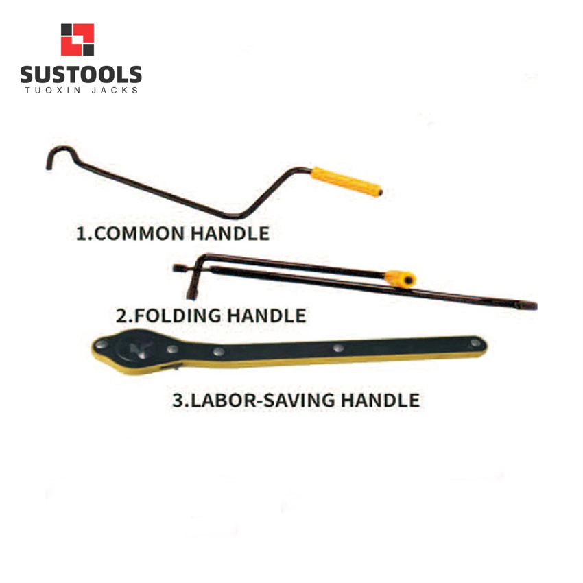 Source Factory Manual Scissor Jack 2t Labor-Saving Wrench Model