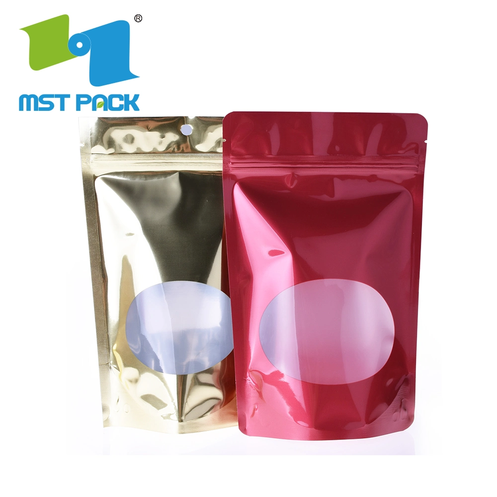 Customized Standing Cafe Bean Food Packaging Doypack Custom Designer Gravure Printing Al Foil Ziplock Metalized Mylar Coffee Bag