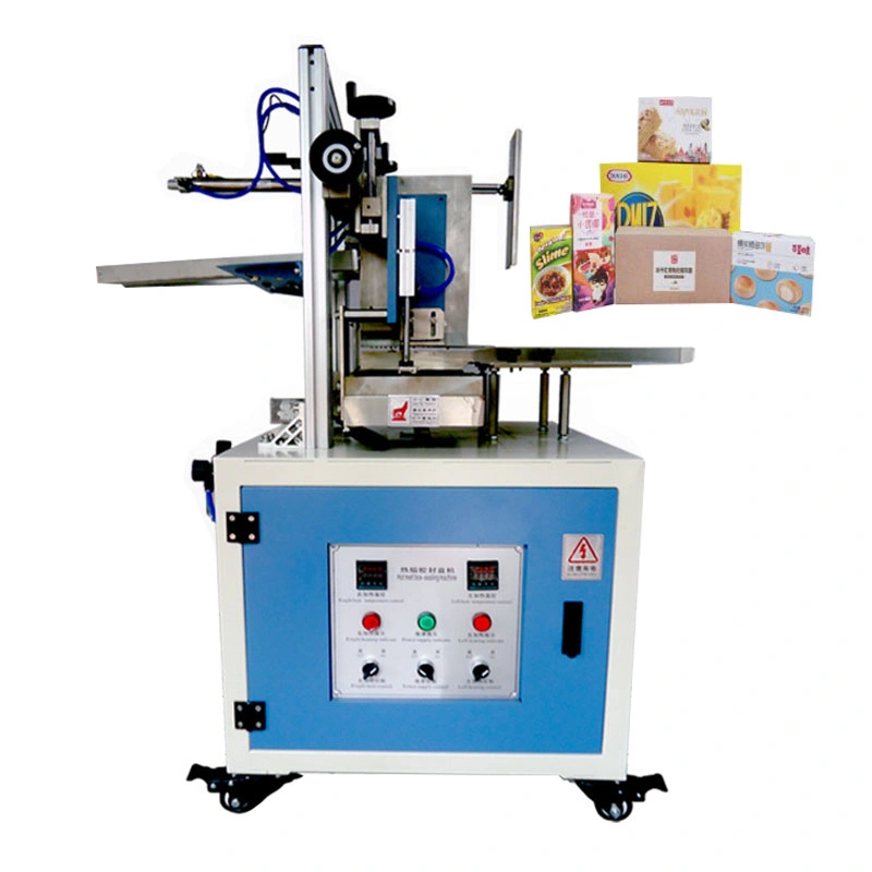 Full Automatic Carton Case Box Closing Glue Packing Sealing Sealer Machine Tape Water