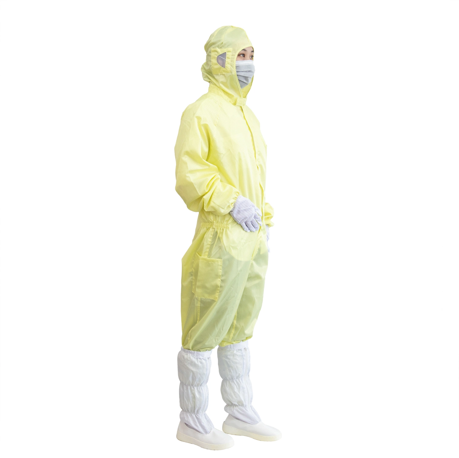 Dust Free Hooded Anti Static Garments ESD Safe Clothing