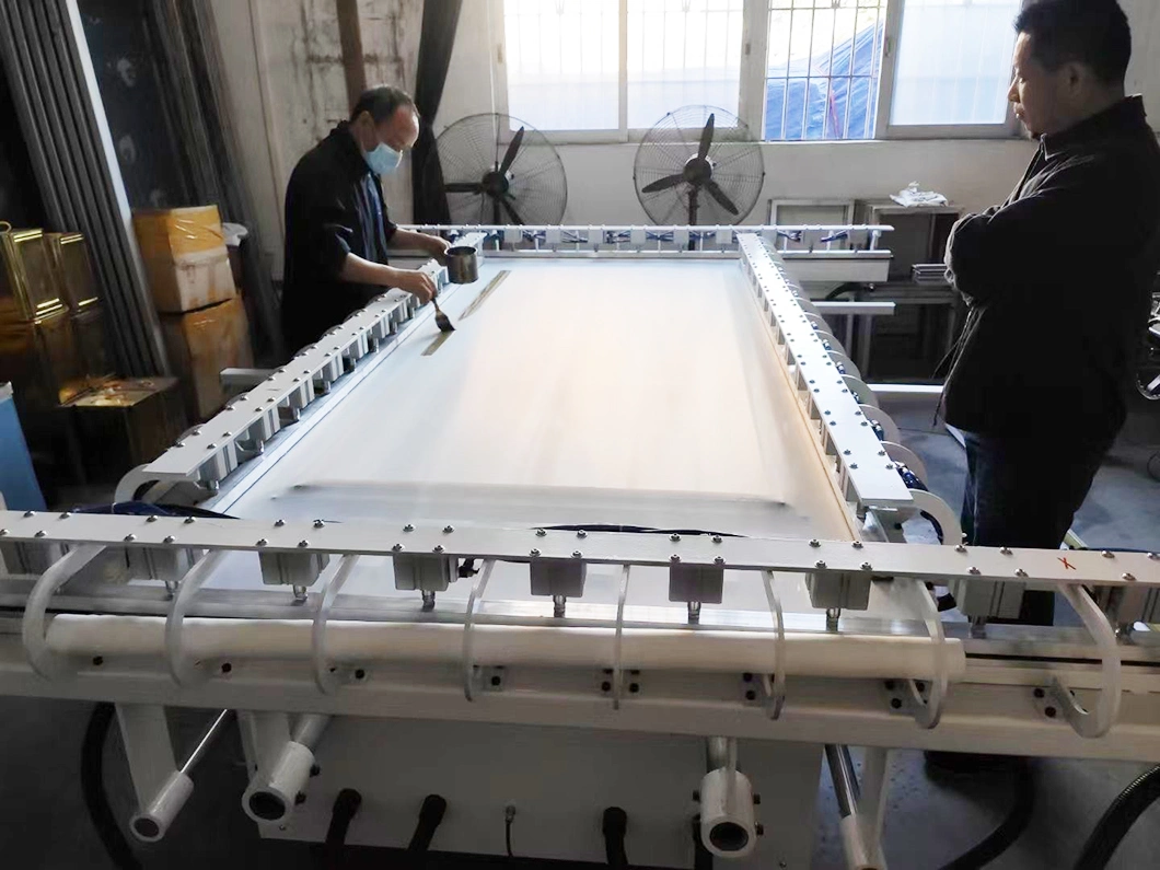 Hight Precision Integrate Type Silk Screen Stretching Machine Widely Appply in Screen Printing Industry